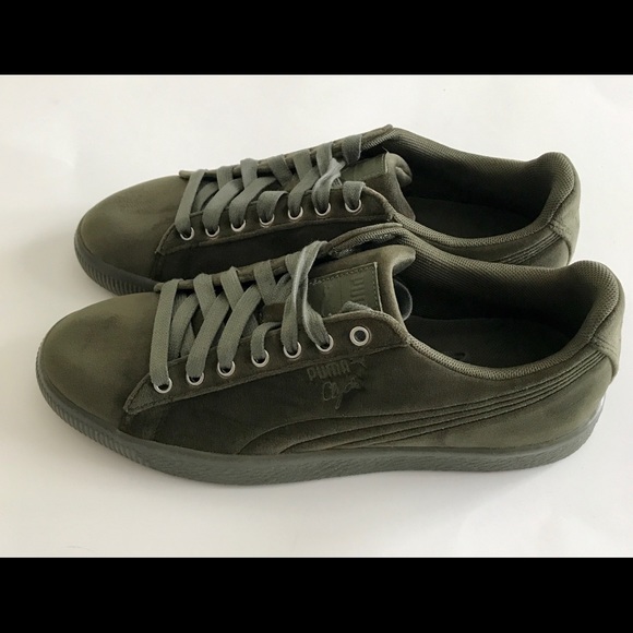 puma clyde velour ice